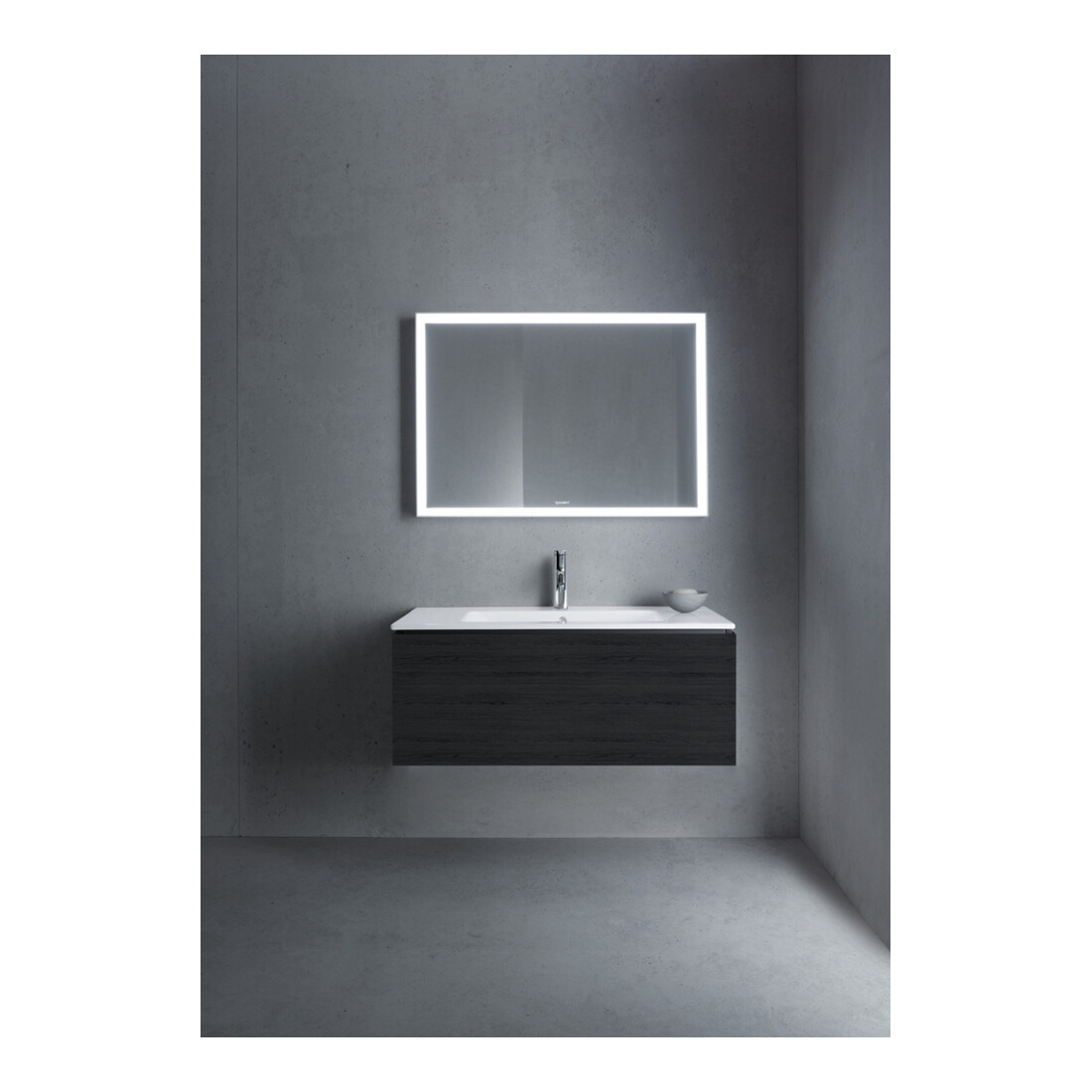 Duravit Waschtischunterschrank L-Cube 102x48,1cm, Ei sw, 1 Auszug, wandhängend