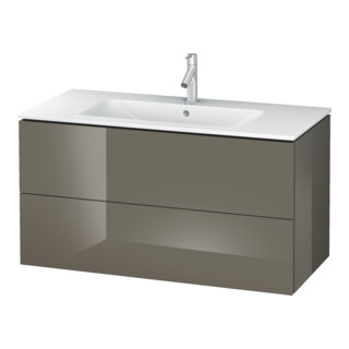 Duravit Waschtischunterschrank L-Cube 102x48,1cm, f Gr hgl, 2 Schub., wandhängend
