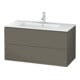Duravit Waschtischunterschrank L-Cube 102x48,1cm, f Gr s-matt, 2 Schub., wandhängend-1