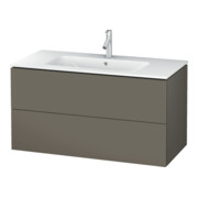 Duravit Waschtischunterschrank L-Cube 102x48,1cm, f Gr s-matt, 2 Schub., wandhängend