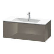 Duravit Waschtischunterschrank L-Cube 102x48,1cm, flan. Gr hgl, 1 Ausz., wandhängend
