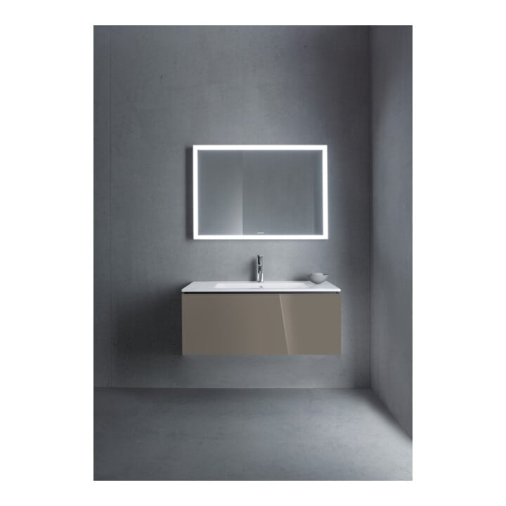 Duravit Waschtischunterschrank L-Cube 102x48,1cm, flan. Gr hgl, 1 Ausz., wandhängend