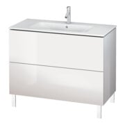 Duravit Waschtischunterschrank L-Cube 102x48,1cm, flan. Gr hgl, 2 Ausz., steh.-2