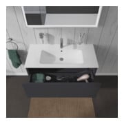 Duravit Waschtischunterschrank L-Cube 102x48,1cm, graph ma, 1 Ausz., wandhängend-4