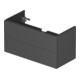 Duravit Waschtischunterschrank L-Cube 102x48,1cm, graph ma, 2 Schub., wandhängend-5