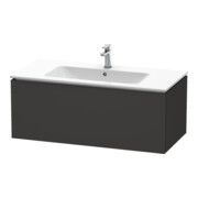 Duravit Waschtischunterschrank L-Cube 102x48,1cm, graph matt, 1 Ausz., wandhängend