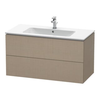 Duravit Waschtischunterschrank L-Cube 102x48,1cm, lei, 2 Schub., wandhängend