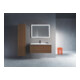 Duravit Waschtischunterschrank L-Cube 102x48,1cm, Nussb dkl., 1 Ausz., wandhängend