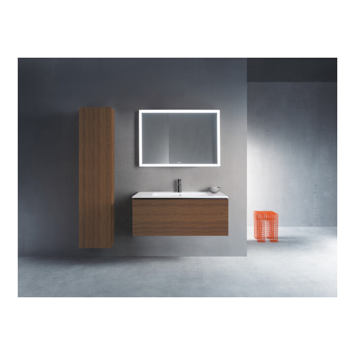 Duravit Waschtischunterschrank L-Cube 102x48,1cm, Nussb dkl., 1 Ausz., wandhängend
