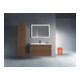Duravit Waschtischunterschrank L-Cube 102x48,1cm, Nussb dkl., 2 Schub., wandhängend