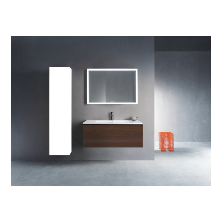 Duravit Waschtischunterschrank L-Cube 102x48,1cm, Nussb geb., 1 Ausz., wandhängend