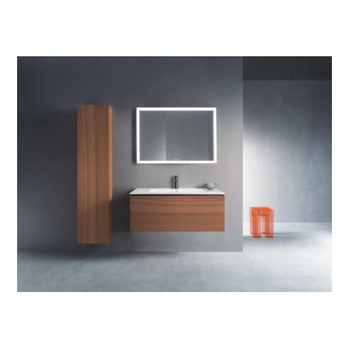 Duravit Waschtischunterschrank L-Cube 102x48,1cm, Nussb Nat, 1 Ausz., wandhängend