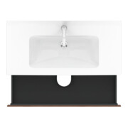 Duravit Waschtischunterschrank L-Cube 102x48,1cm, Nussb Nat, 2 Schub., wandhängend-2