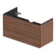 Duravit Waschtischunterschrank L-Cube 102x48,1cm, Nussb Nat, 2 Schub., wandhängend-5