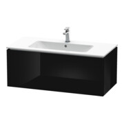 Duravit Waschtischunterschrank L-Cube 102x48,1cm, sw hgl, 1 Ausz., wandhängend