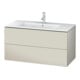 Duravit Waschtischunterschrank L-Cube 102x48,1cm, Tau ma, 2 Schub., wandhängend-1