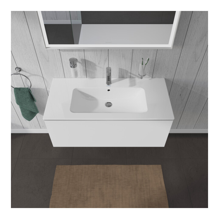 Duravit Waschtischunterschrank L-Cube 102x48,1cm, we. hgl, 1 Ausz., wandhängend