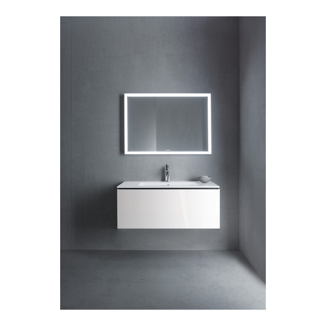 Duravit Waschtischunterschrank L-Cube 102x48,1cm, we. hgl, 1 Ausz., wandhängend