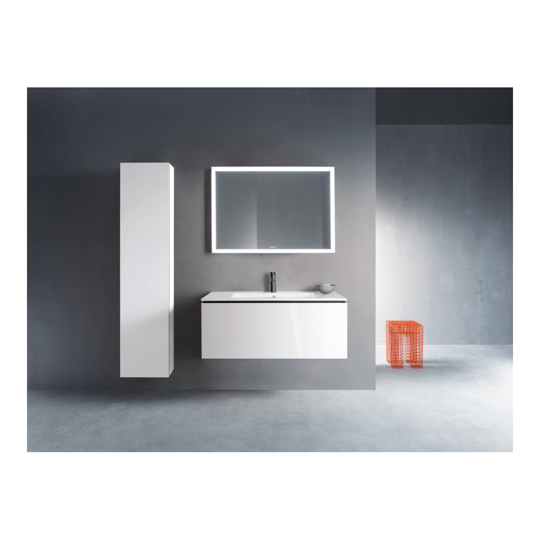 Duravit Waschtischunterschrank L-Cube 102x48,1cm, we. hgl, 1 Ausz., wandhängend