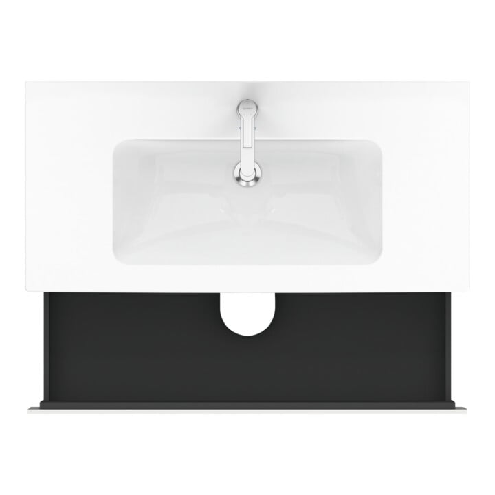Duravit Waschtischunterschrank L-Cube 102x48,1cm, we. hgl, 2 Schub., wandhängend
