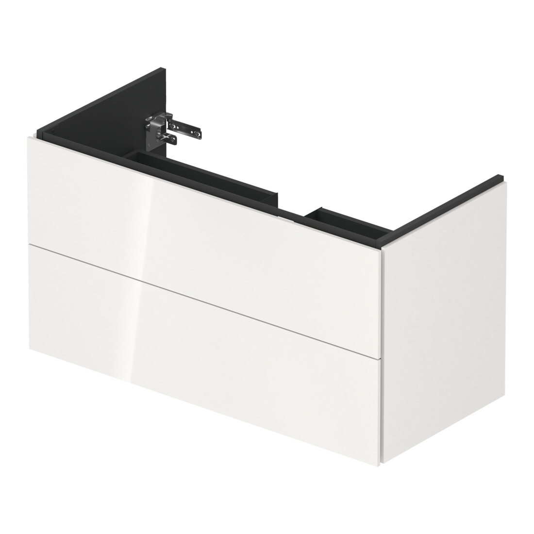 Duravit Waschtischunterschrank L-Cube 102x48,1cm, we. hgl, 2 Schub., wandhängend