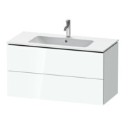 Duravit Waschtischunterschrank L-Cube 102x48,1cm, we. hgl, 2 Schub., wandhängend-2