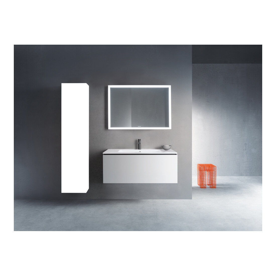 Duravit Waschtischunterschrank L-Cube 102x48,1cm, we. ma, 1 Ausz., wandhängend
