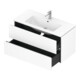 Duravit Waschtischunterschrank L-Cube 102x48,1cm, we. ma, 2 Schub., wandhängend-2