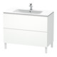 Duravit Waschtischunterschrank L-Cube 102x48,1cm, we. matt, 2 Auszüge, stehend-1