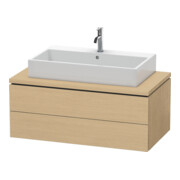 Duravit Waschtischunterschrank L-Cube 102x54,7cm, Ei Nat, f Kons, 2 Schubk.