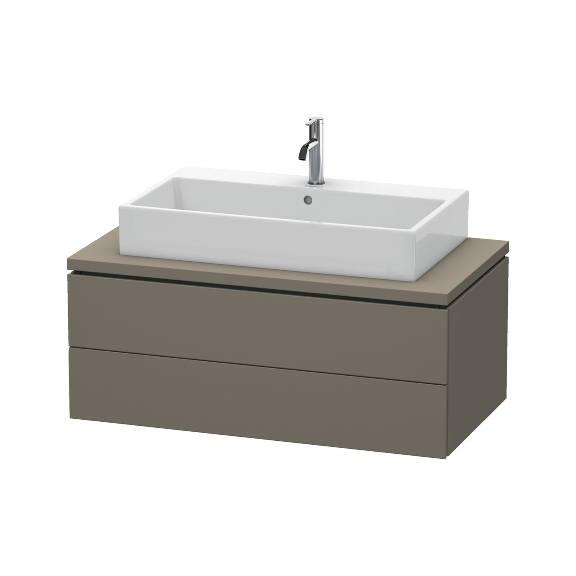 Duravit Waschtischunterschrank L-Cube 102x54,7cm, f G s-matt, f Kons, 2 Schub.
