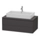 Duravit Waschtischunterschrank L-Cube 102x54,7cm, graph matt, f Kons, 2 Schub.-1