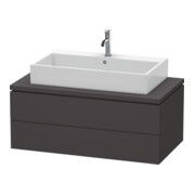 Duravit Waschtischunterschrank L-Cube 102x54,7cm, graph matt, f Kons, 2 Schub.