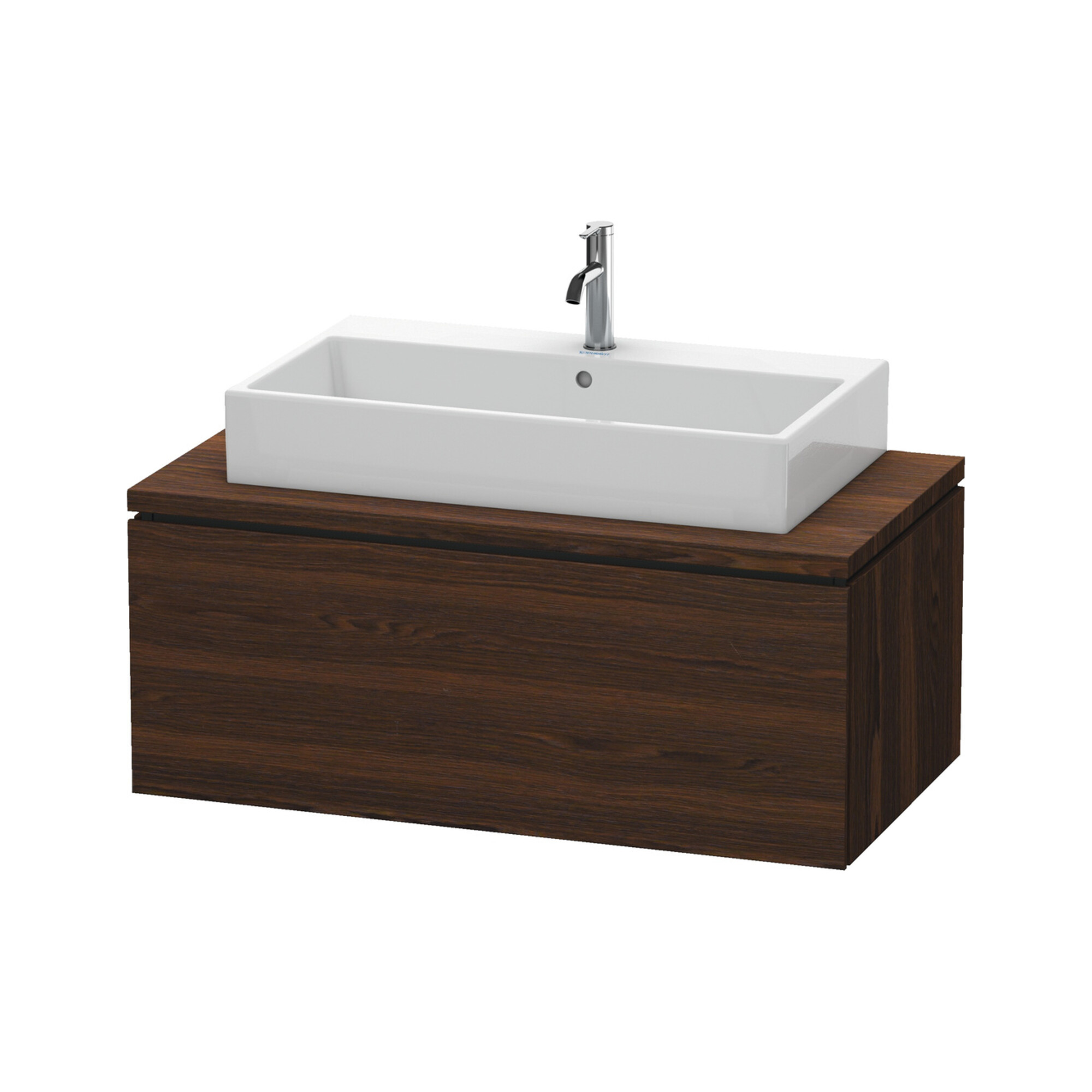 Duravit Waschtischunterschrank L-Cube 102x54,7cm, Nussb geb., f Kons, 1 Auszug