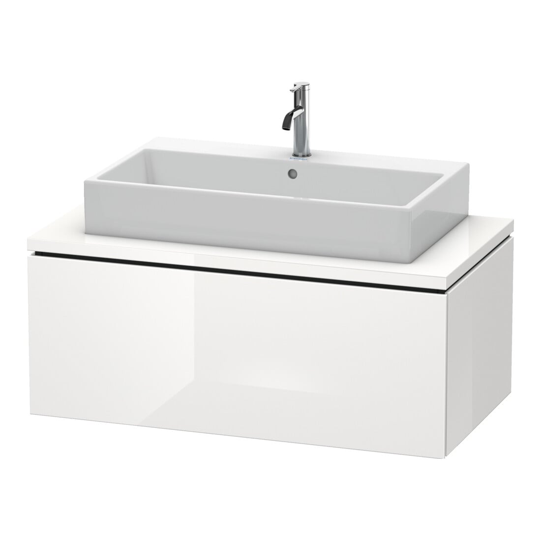 Duravit Waschtischunterschrank L-Cube 102x54,7cm, Nussb Nat, f Kons, 1 Auszug