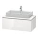 Duravit Waschtischunterschrank L-Cube 102x54,7cm, we. hgl, f Konsole, 1 Auszug-1