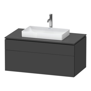 Duravit Waschtischunterschrank L-Cube 102x55cm, gra m, 1 Kast, 1 Ausz., wandhängend