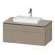 Duravit Waschtischunterschrank L-Cube 102x55cm, lei, 1 Schubk., 1 Ausz., wandhängend-1