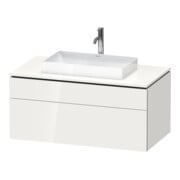 Duravit Waschtischunterschrank L-Cube 102x55cm, w g, 1 Schubk., 1 Ausz., wandhängend