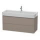 Duravit Waschtischunterschrank L-Cube 118,4x 45,9cm, bas. ma, 2 Schub., wandhängend-1
