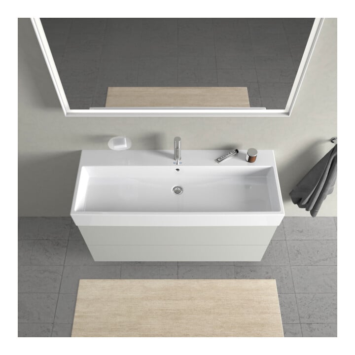 Duravit Waschtischunterschrank L-Cube 118,4x 45,9cm, bg ma, 2 Schub., wandhängend