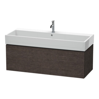 Duravit Waschtischunterschrank L-Cube 118,4x 45,9cm, E d geb., 1 Ausz., wandhängend