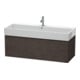 Duravit Waschtischunterschrank L-Cube 118,4x 45,9cm, E d geb., 1 Ausz., wandhängend-1