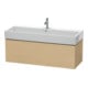 Duravit Waschtischunterschrank L-Cube 118,4x 45,9cm, Ei Nat, 1 Ausz., wandhängend-1