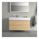 Duravit Waschtischunterschrank L-Cube 118,4x 45,9cm, Ei Nat, 2 Schubk., wandhängend-2