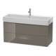 Duravit Waschtischunterschrank L-Cube 118,4x 45,9cm, f Gr hgl, 2 Schub., wandhängend-1
