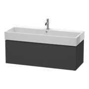 Duravit Waschtischunterschrank L-Cube 118,4x 45,9cm, graph ma, 1 Ausz., wandhängend