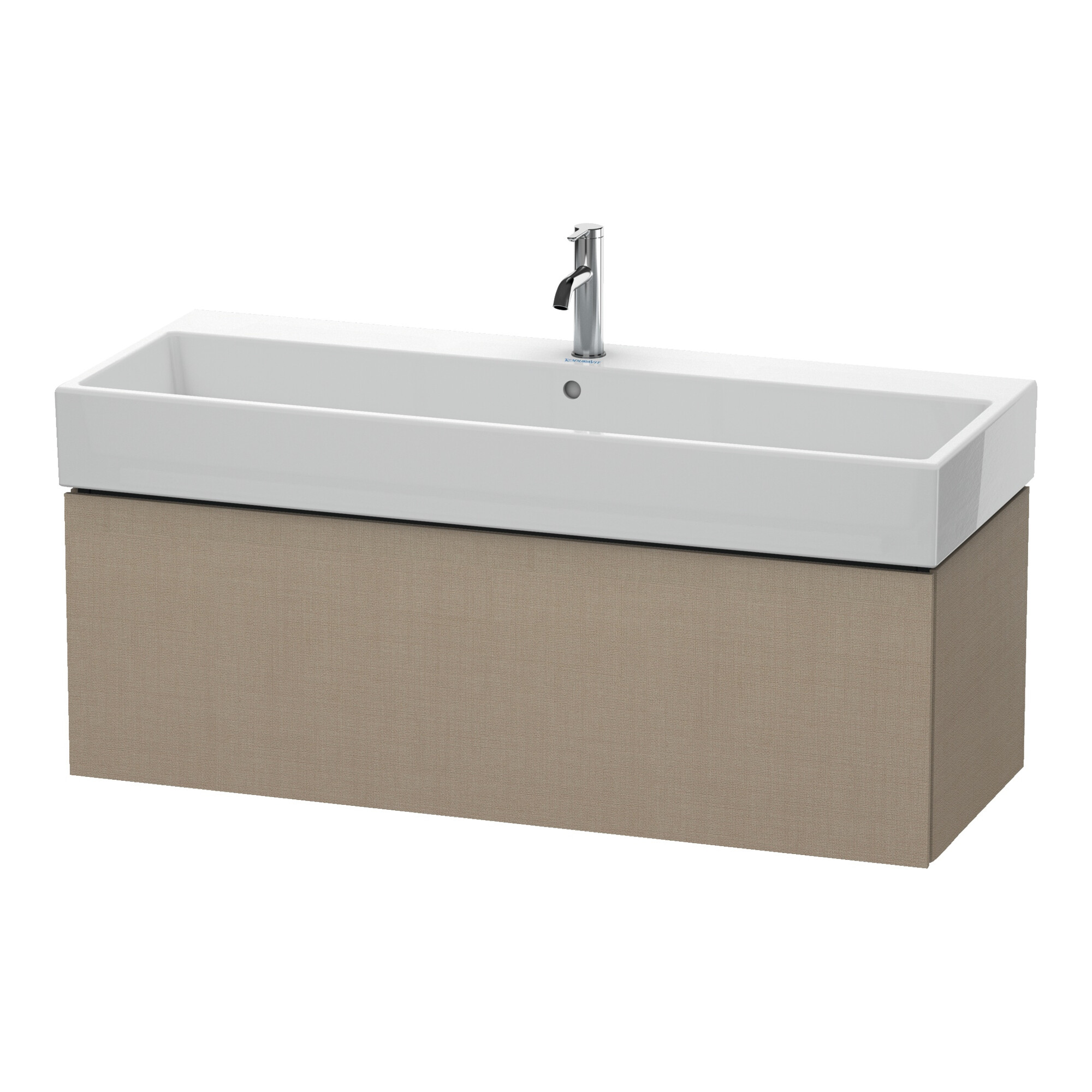 Duravit Waschtischunterschrank L-Cube 118,4x 45,9cm, lei, 1 Ausz., wandhängend