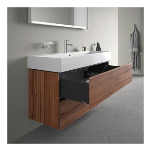 Duravit Waschtischunterschrank L-Cube 118,4x 45,9cm, N Nat, 2 Schub., wandhängend