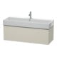 Duravit Waschtischunterschrank L-Cube 118,4x 45,9cm, Tau ma, 1 Ausz., wandhängend-1